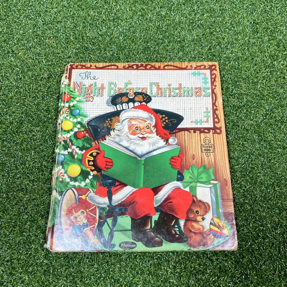 Vintage 1950s Whitman The Night Before Christmas Hardcover